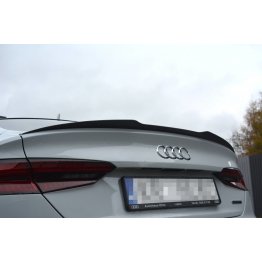 Накладка сплиттер на крышку багажника на Audi A5 B9 Sportback S-Line